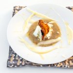 Photo du plat Morue rôtir creme de pomme de terre et de pecorino de Filodivino