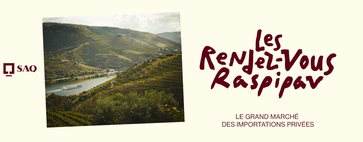 Banière salon Raspipav 2025 Divine Sélection Amorim Quinta Nova